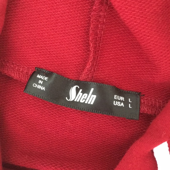 Burgundy light weight sweatshirt - Picture 3 of 3